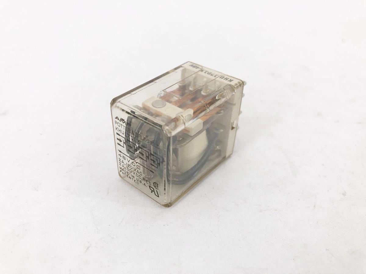 New Potter & Brumfield KHU17D13-48V Relay 4PDT 2A 48VDC