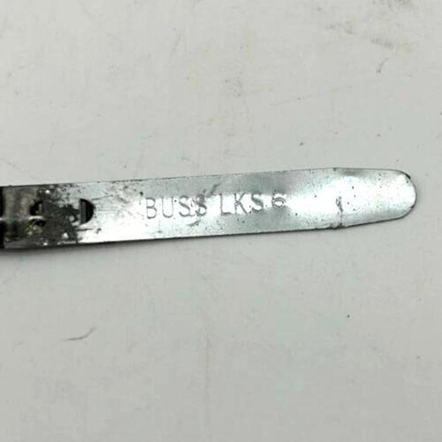 Lot of 15 New Bussmann LKS-6 Renewal Links, 600V 15A