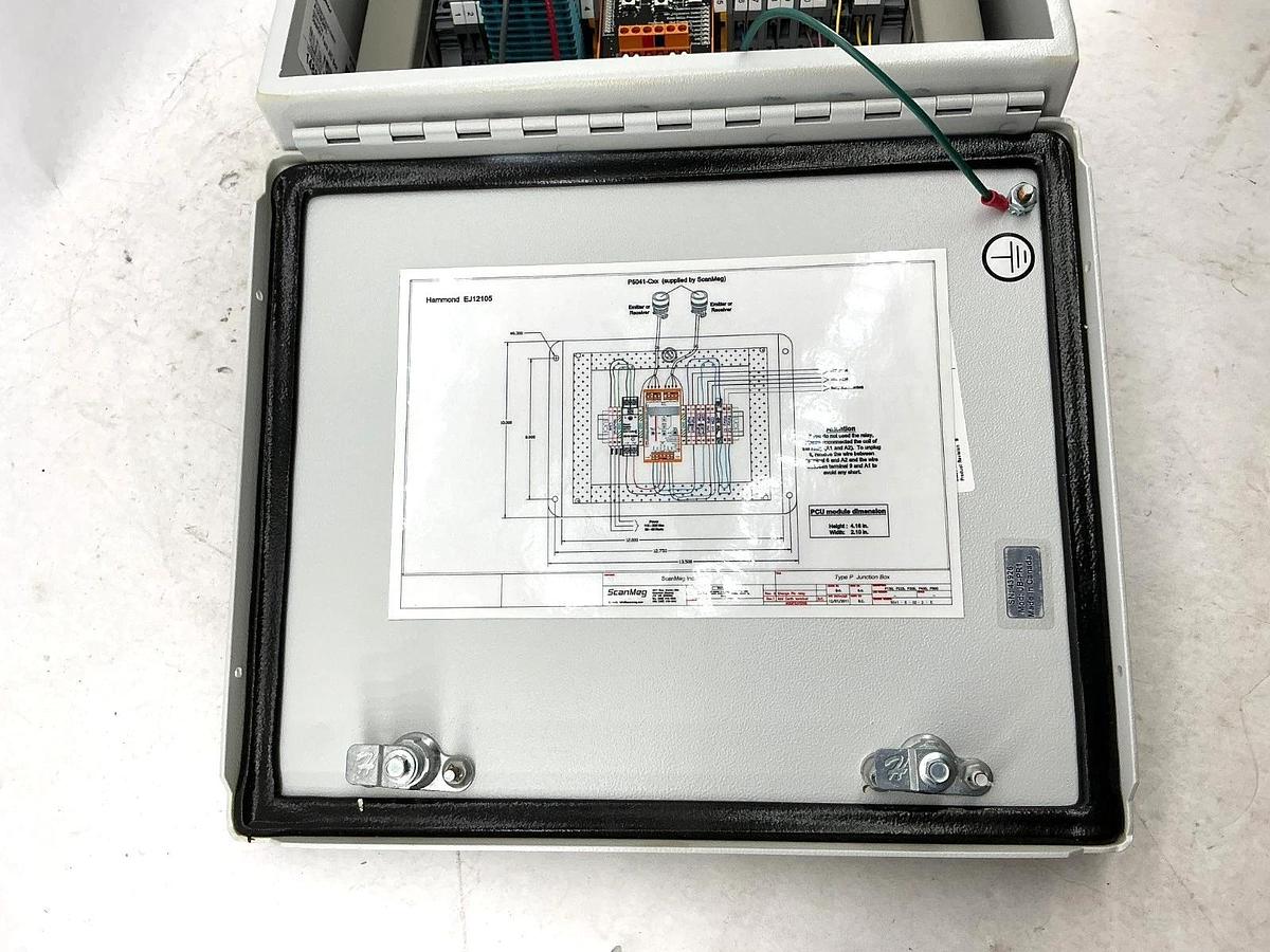 New ScanMeg JB-PR1 Junction Box Type P w/ MDR-40-24 1.7A 24V - No Box