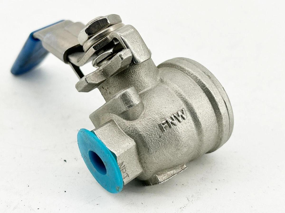 New FNW Ball Valve CF8M 2000 CWP 3/8