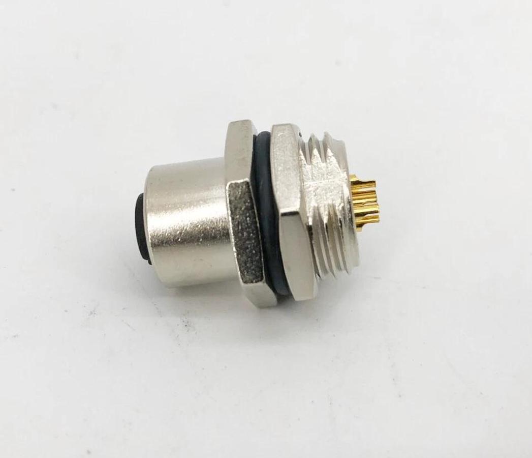 New AMP Tyco Electronics 1838891-3 M12 Female Panel Mount Connector - No Box