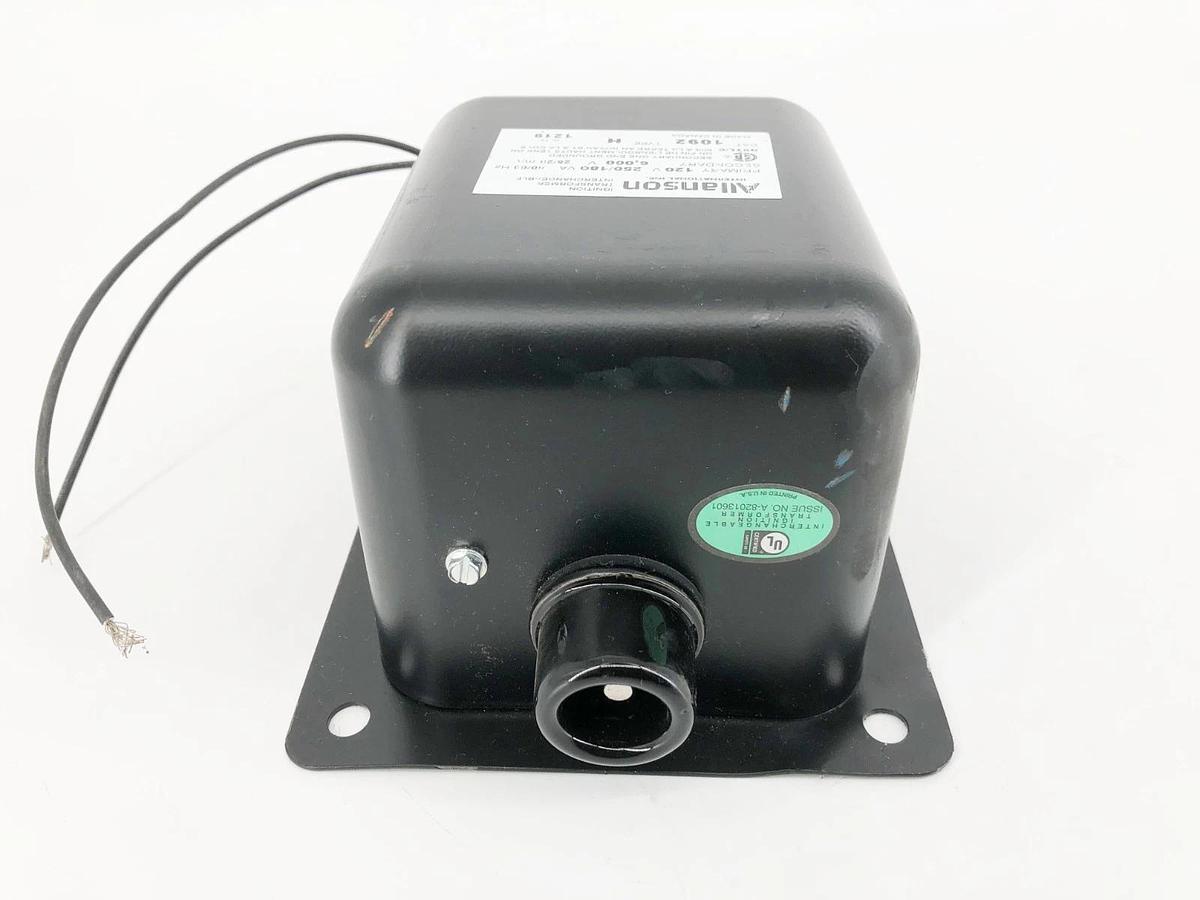 New Allanson 1092-H Ignition Transformer Prim. 120V 250/180VA Sec. 6000V No Box