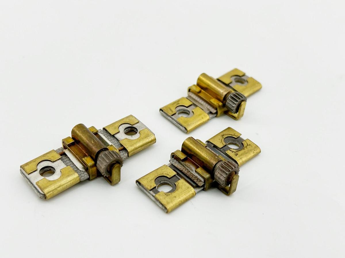 Used Lot of 3 Square D B2.10 Thermal Overload Relay Heating Element