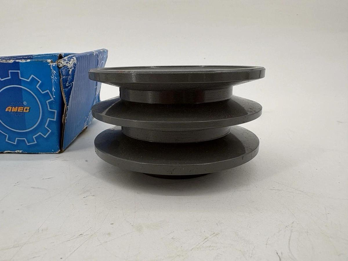New AMEC 2BK36 x 7/8 V-Belt Pulley 2-Groove .875" Finished Bore