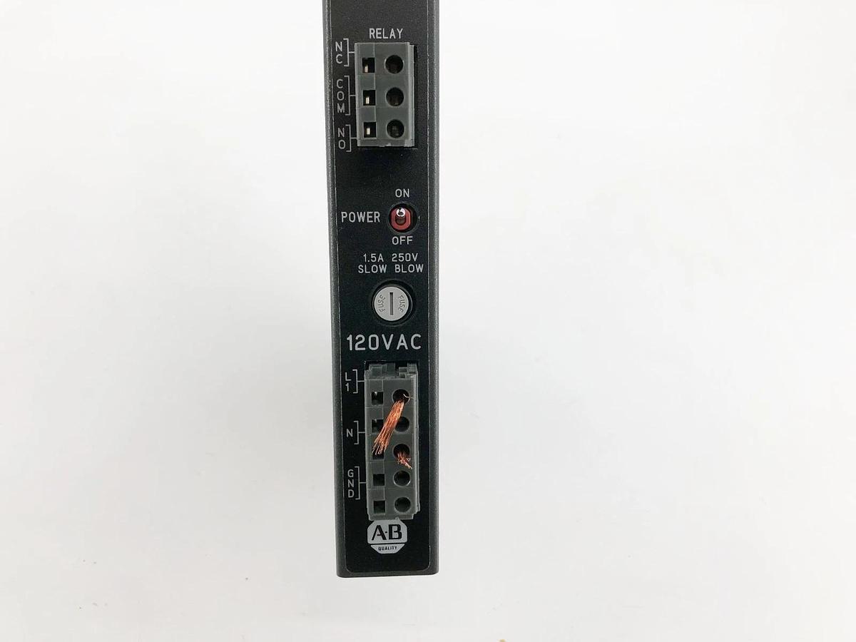 Used Allen Bradley 1771-P4R Ser. B Power Supply Module 120VAC