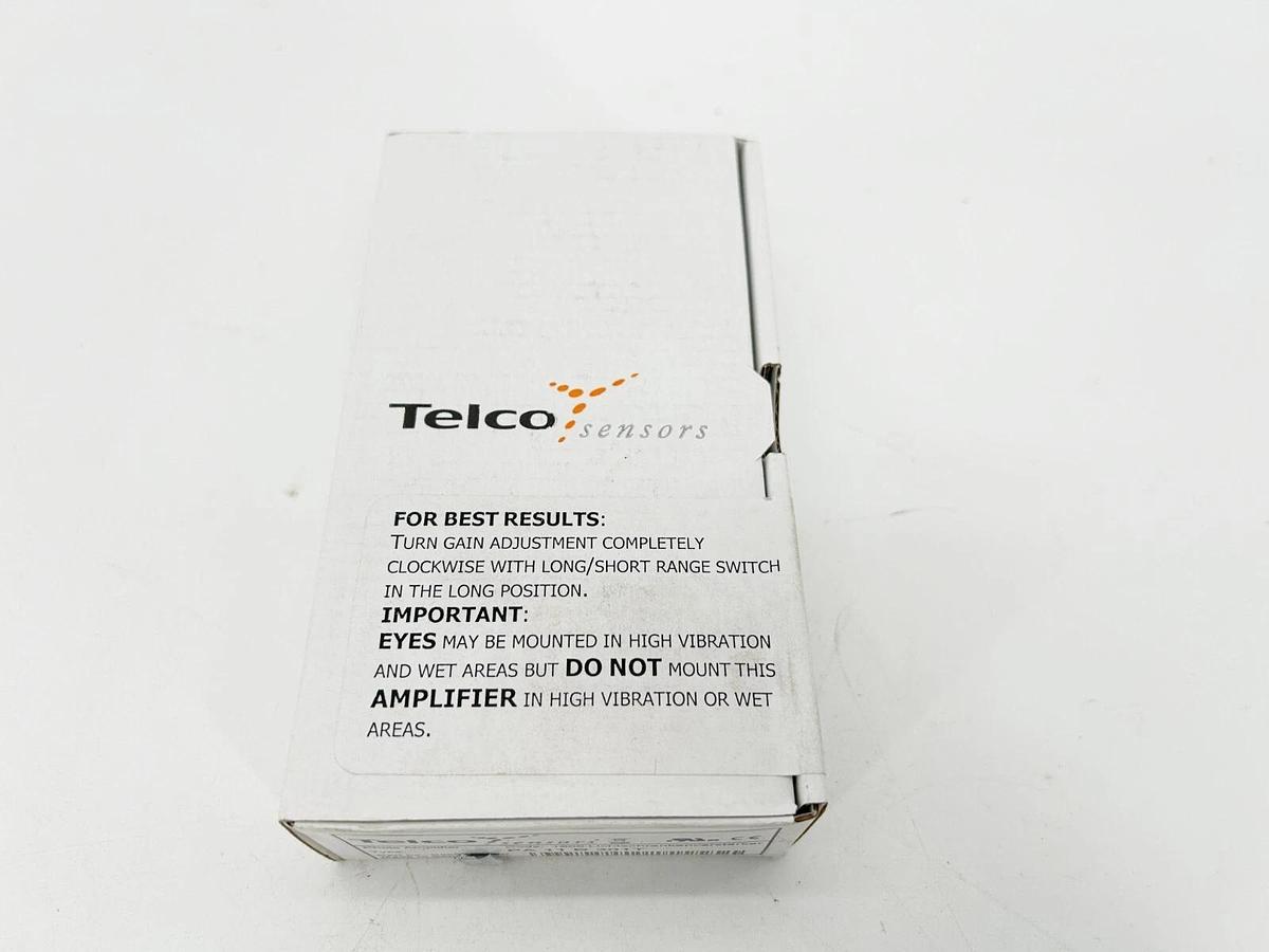 New Telco PA-11-B-301T Remote Sensor Amplifier 115Vac 11P 70MM Range - Sealed