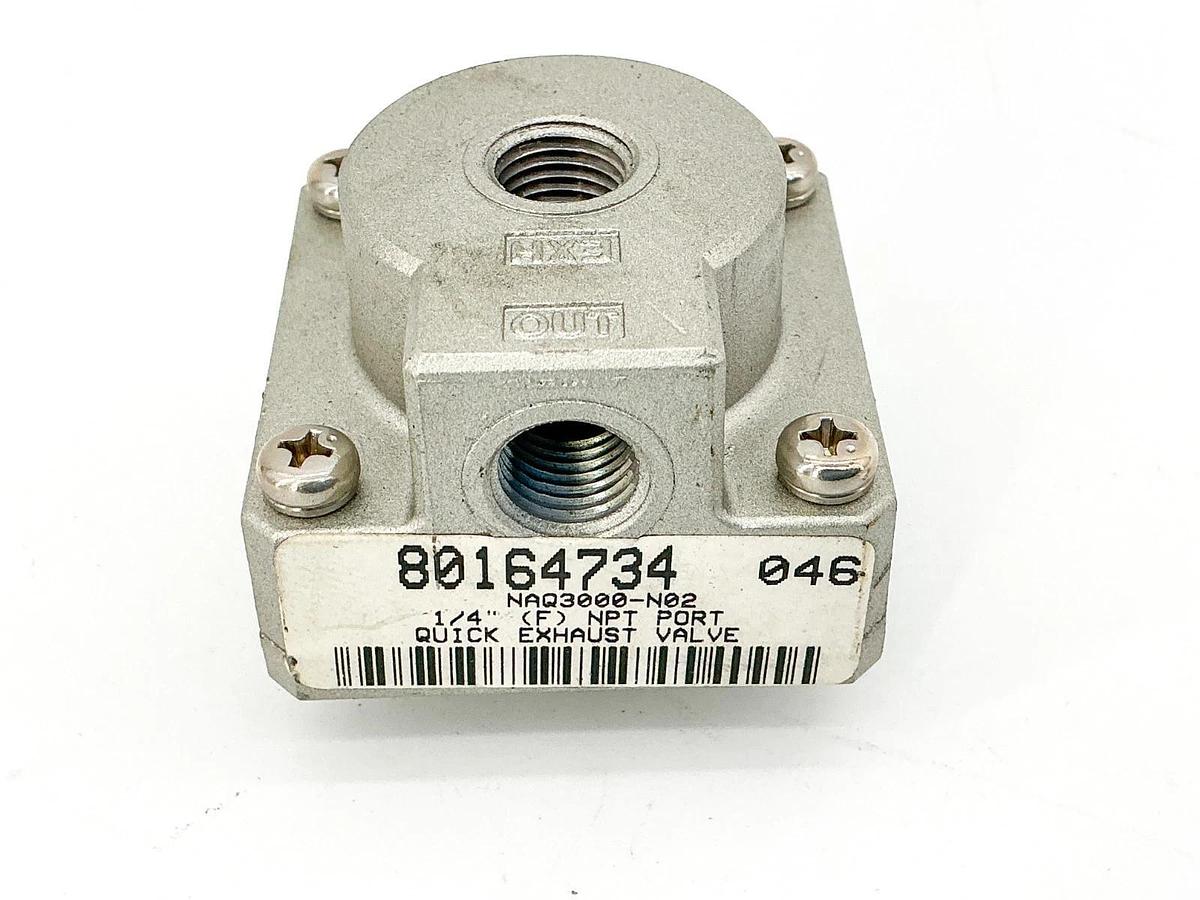 New SMC NAQ3000-N02 Quick Exhaust Valve 1/4" - No Box