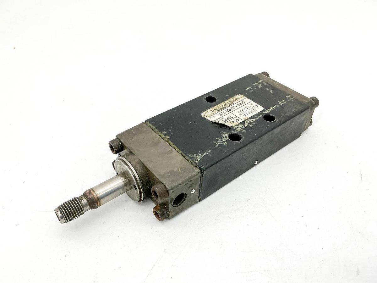 Used Alkon 375-02-004-33-5 Solenoid Valve 24VDC