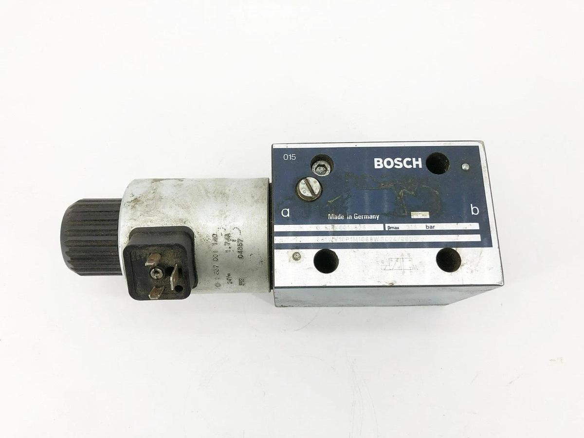 Used Bosch 0810001825 Hydraulic Valve 315bar 24V 1.74A 081WV10P1M1068WS024/00D0