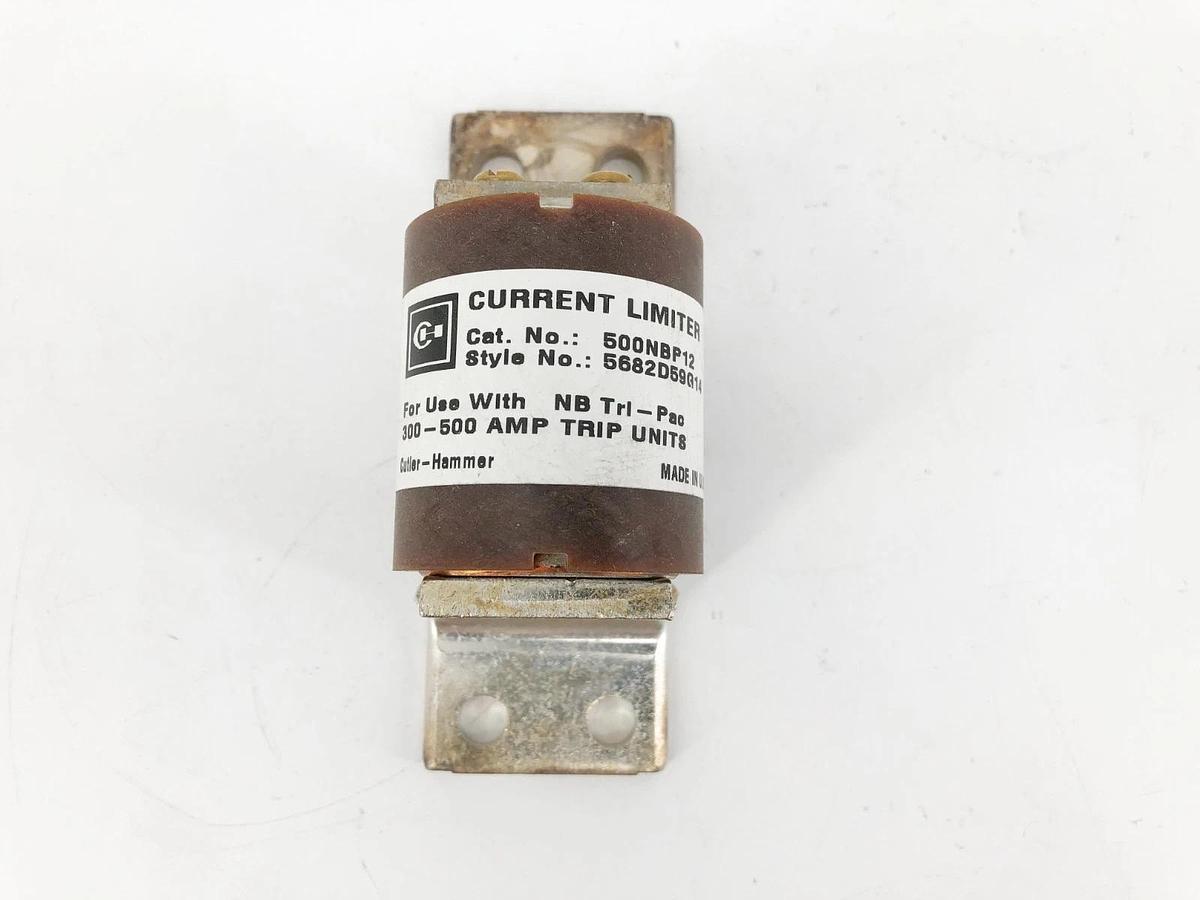 New Cutler Hammer 500NBP12 Tri-Pac Current Limiter 300-500A Style 5682D59G14