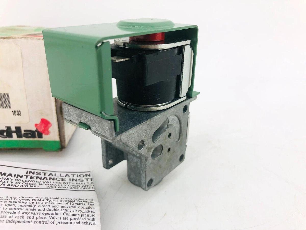 New ASCO 8318D001 Solenoid Valve 1/4 Port 110/120V 50/60Hz