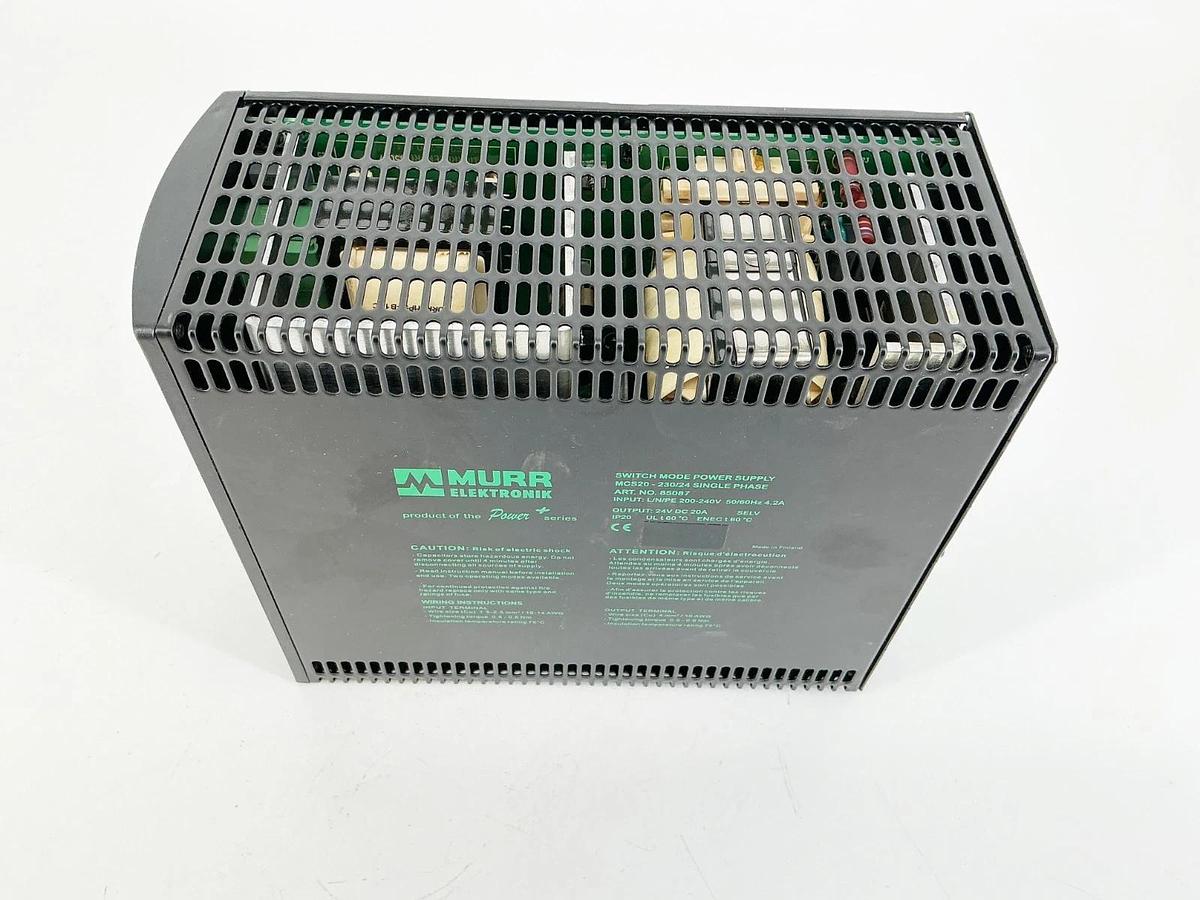New Murr Elektronic 85087FL Power Module 230/24V 50/60Hz 1PH 4.2A 78213-1.02
