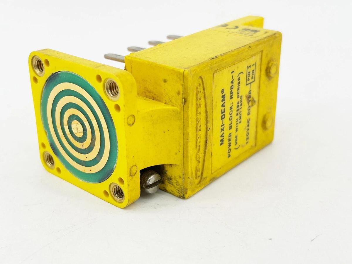 Used Banner Engineering RPBA-1 Maxi-Beam Power Block 120VAC 25696