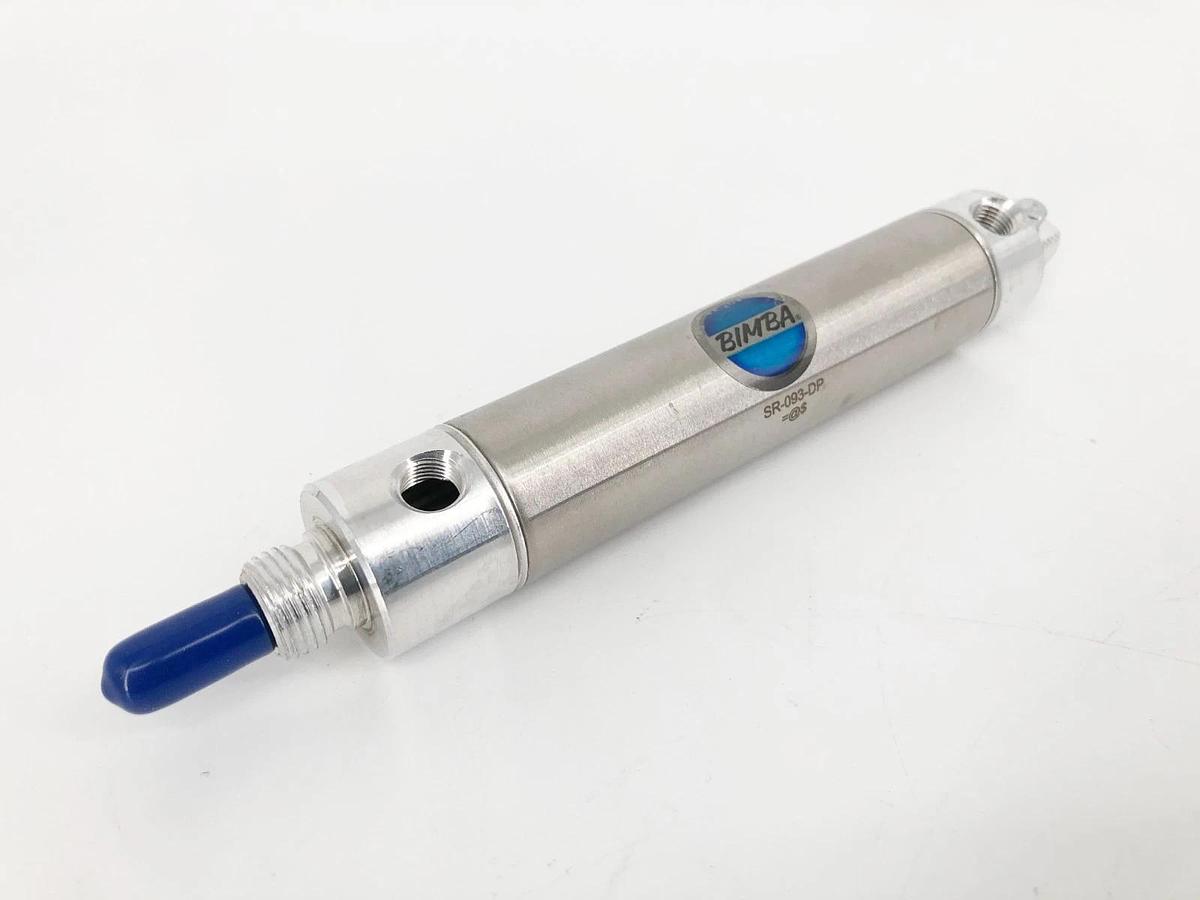 New Bimba SR-093-DP Pneumatic Cylinder 1-1/16" Bore 3" Stroke - No Box
