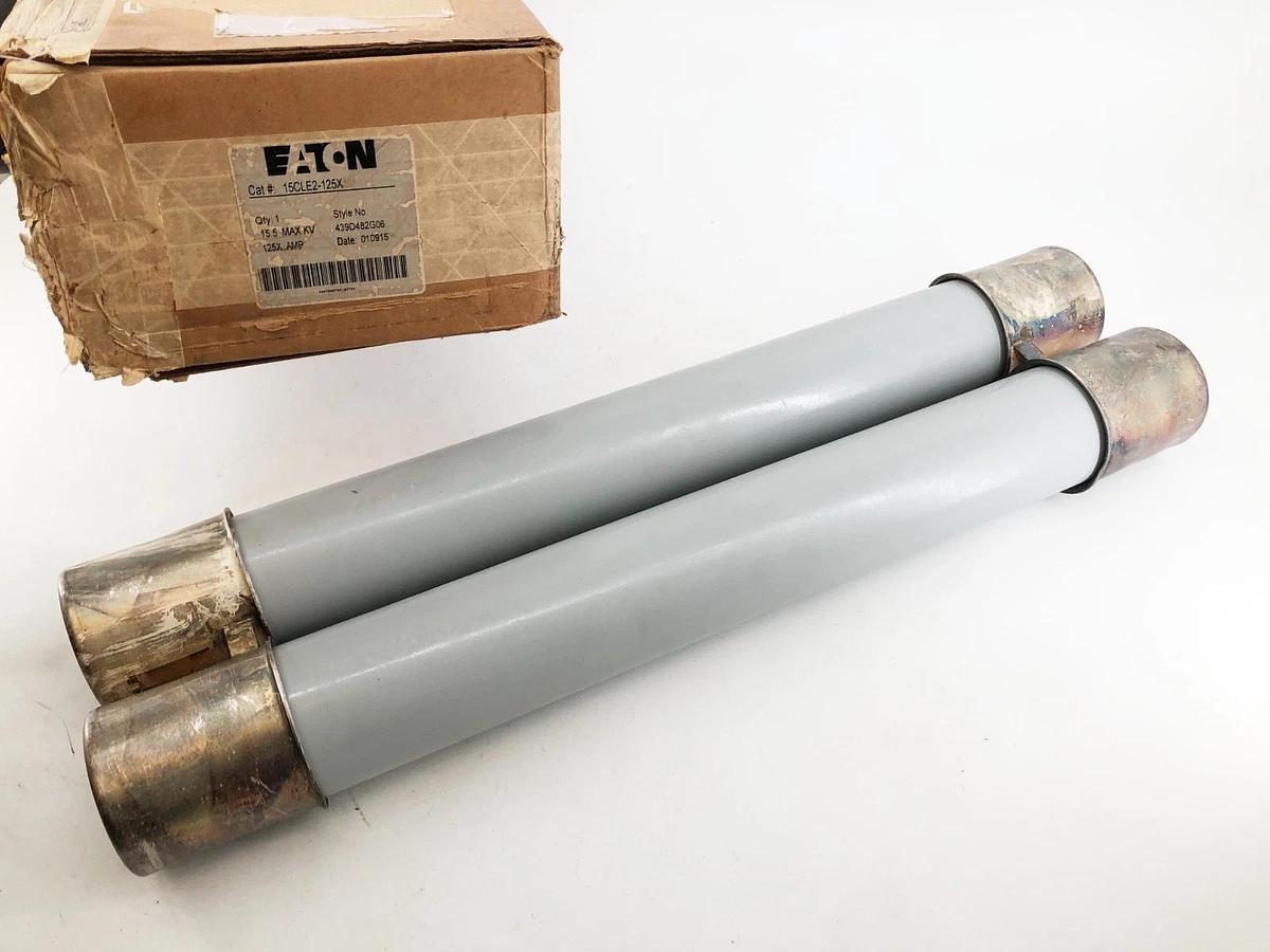 New Eaton 15CLE2-125X Fuse 15.5 kV 125X Amps 439D482G06