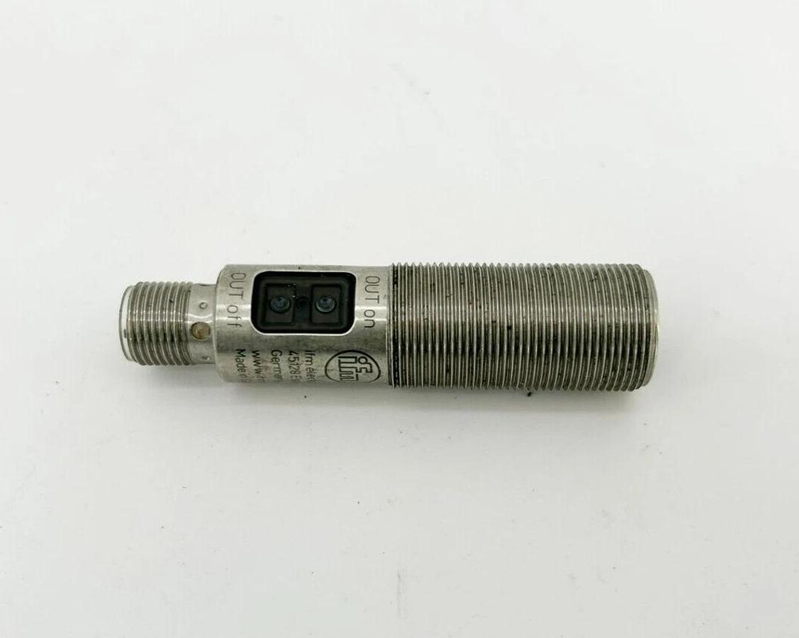Used IFM OGP500 Photoelectric Sensor, 0.2m Range, 10-36VDC
