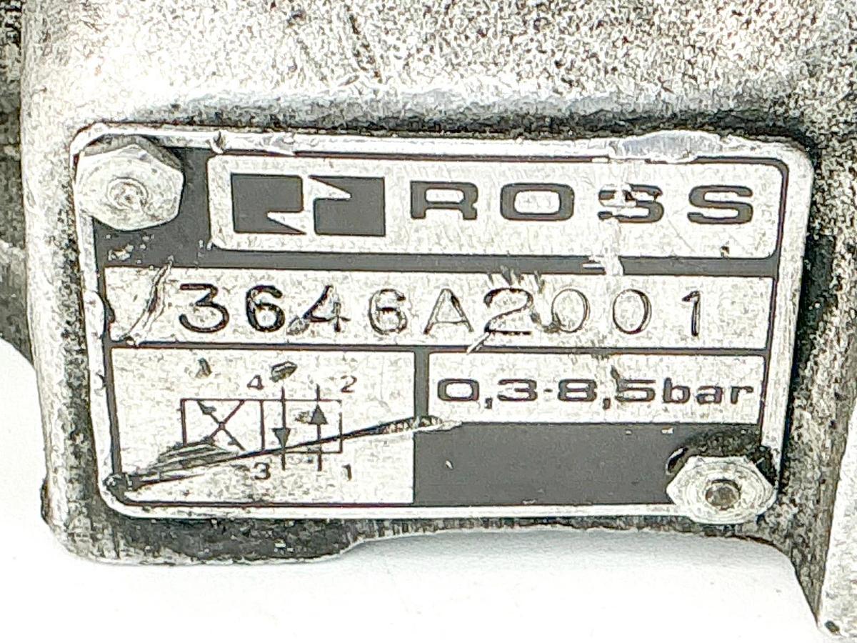 Used Ross Controls 3646A2001 Foot Switch 0.3-8.5Bar