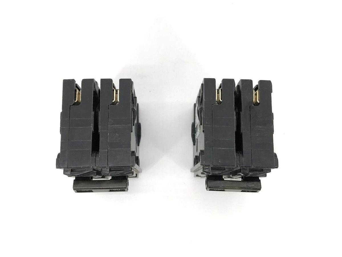 Lot of 2 New Siemens Q250 Circuit Breakers, 50 A, 2 Pole