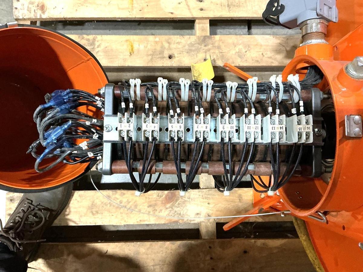 Used Gleason Reel S24751-163-15-2-CSA Heavy Duty Cable Reel Retrieve 50ft 35A 600V