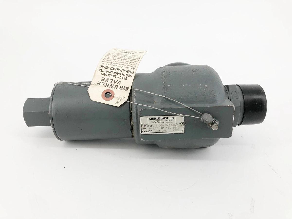 Kunkle 910BHGM02AME Relief Valve 1-1/2" MPT x 2-1/2" FPT Set 150psig - No Box