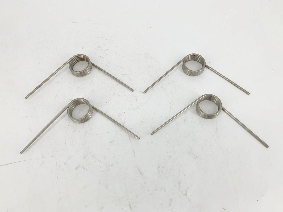 Lot of 4 New Lee Spring LTR135T 07 S Torsion Spring 1.492" OD 90 Deg. - No Box