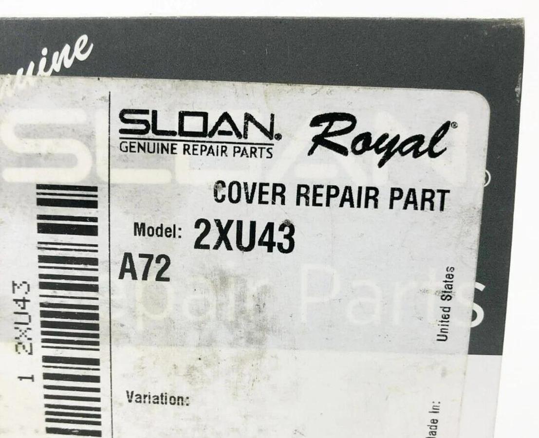 New Sloan 2XU43 Cover Repair Kit