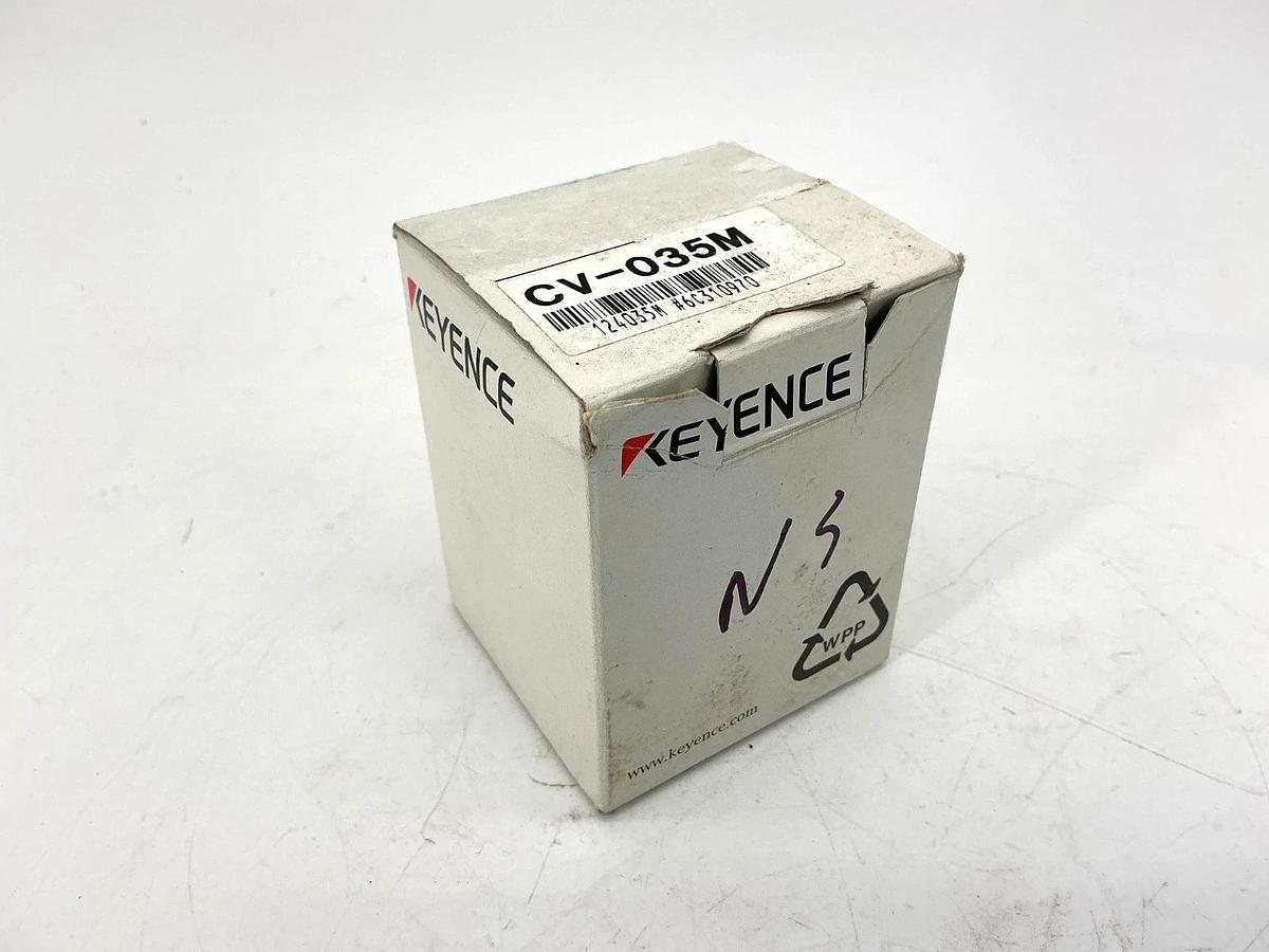 New Keyence CV-035M CCD Camera Hi-Speed Monochrome 16-Pin CV035M