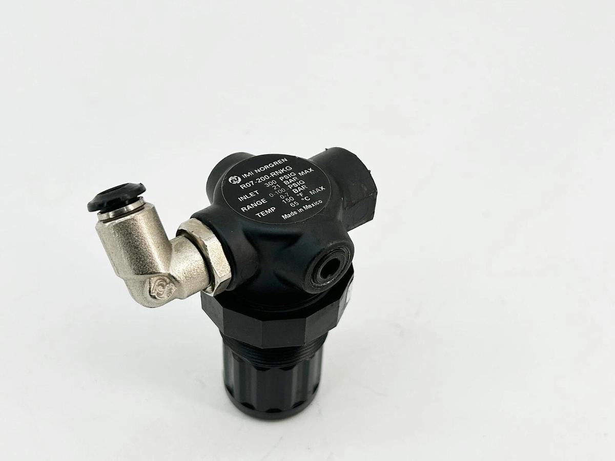 Used Norgren R07-200-RNKG Pressure Regulator 300PSIG 21 Bar 150 Deg