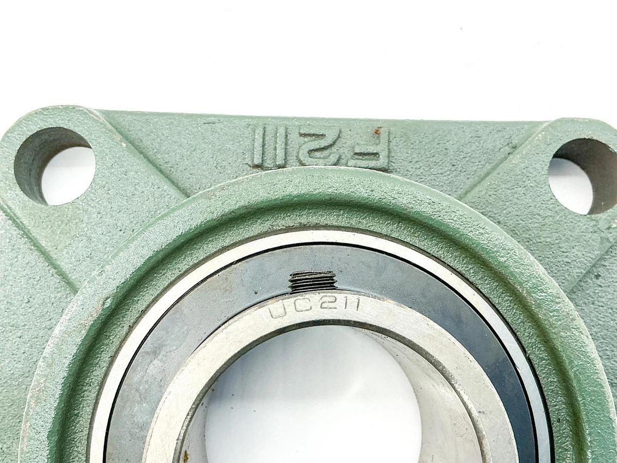 New PTN UCF211 Four Bolt Flange Ball Bearing Unit 55mm Bore - No Box