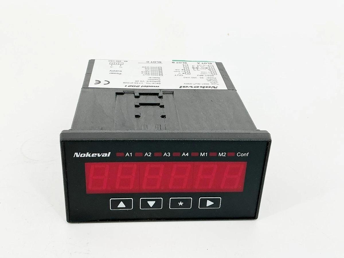 New Nokeval 2021-230V Panel Meter 85-250VAC Model 2021