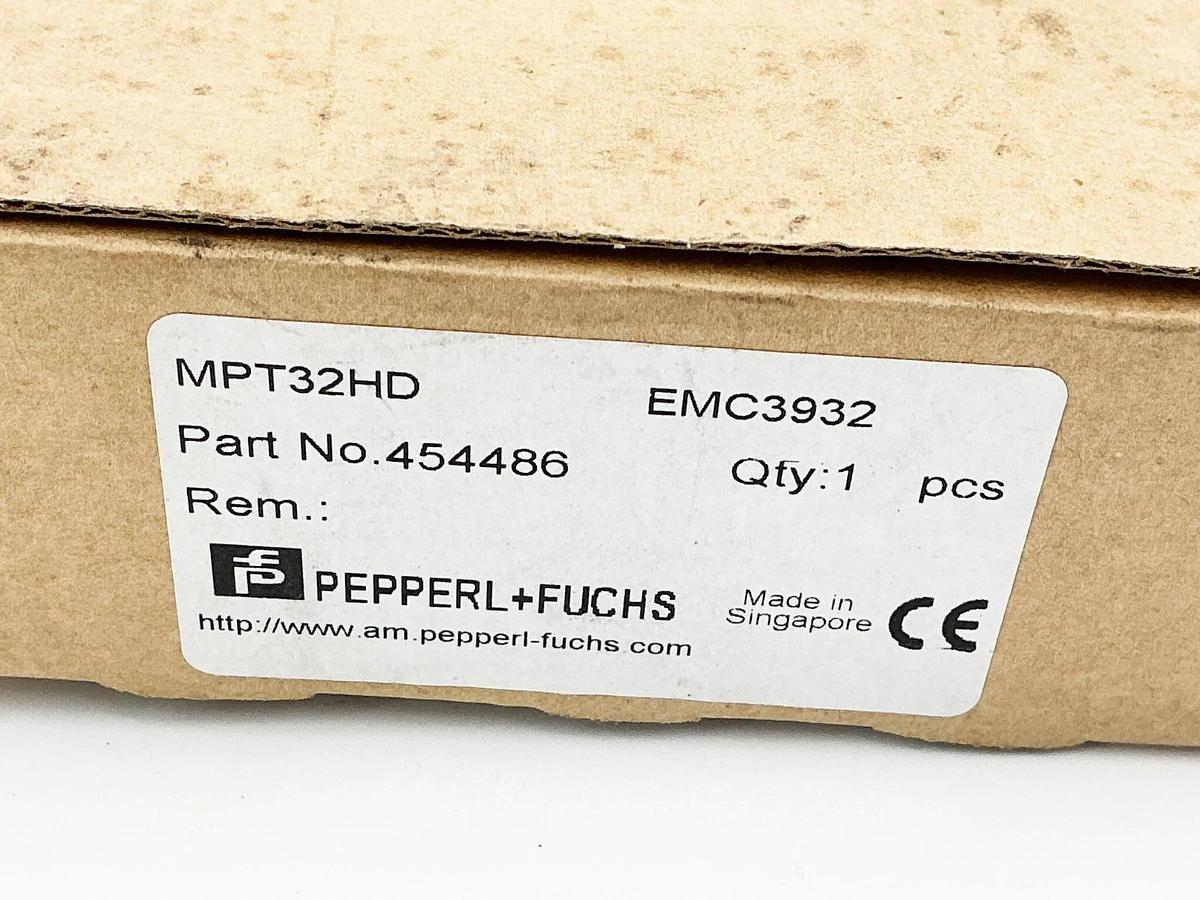 New Pepperl + Fuchs MPT32HD Photoelectric Base Module 10-30VDC 250mA 454486