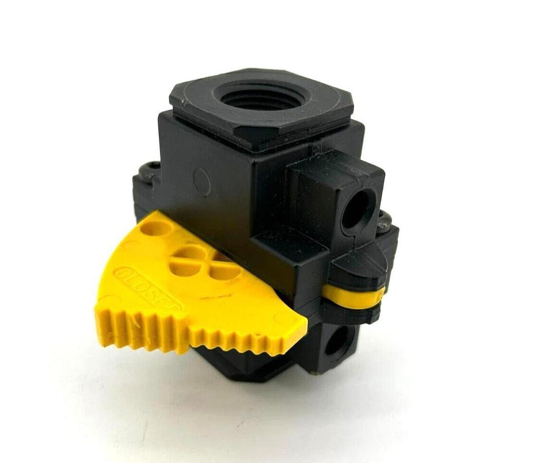 New Norgren T74E-4AA-P1N Pneumatic Lockout Valve, 1/2"