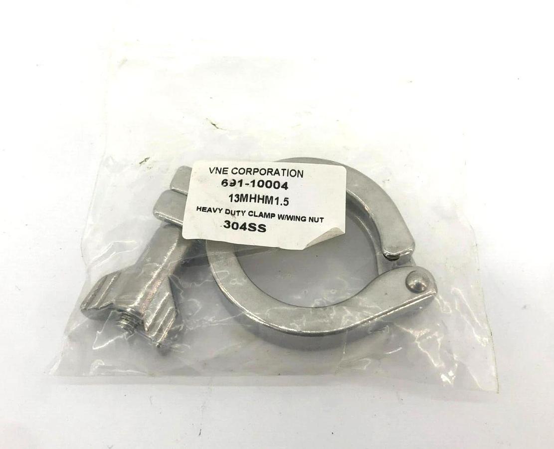 Lot of 4 New VNE 691-10004 Heavy Duty Stainless Steel Clamps 13MHHM1.5