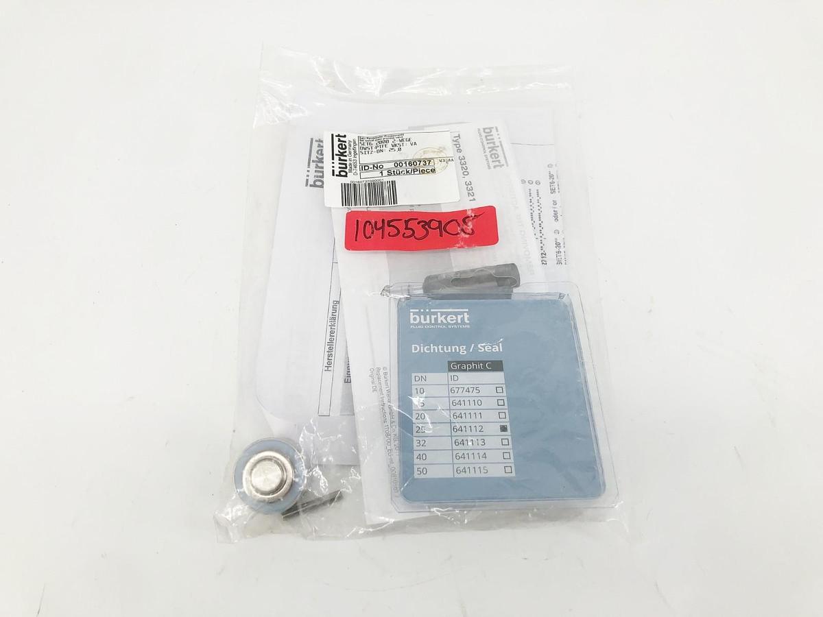 New Burkert 00160737 Angle Seat Valve SET6 2000 2-WEGE
