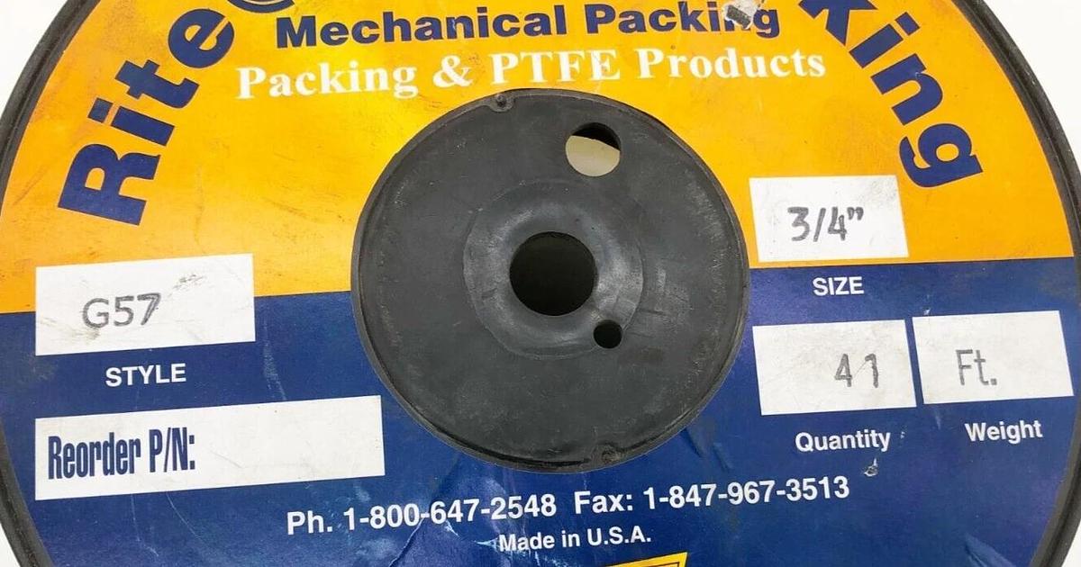 New John Crane G57 Mechanical Packing 3/4" 6LB Reel