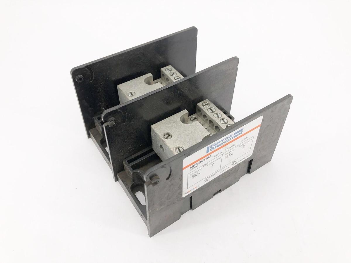 New Ferraz Shawmut MPDB69182 Distribution Block Open Style 1000VAC/DC - No Box