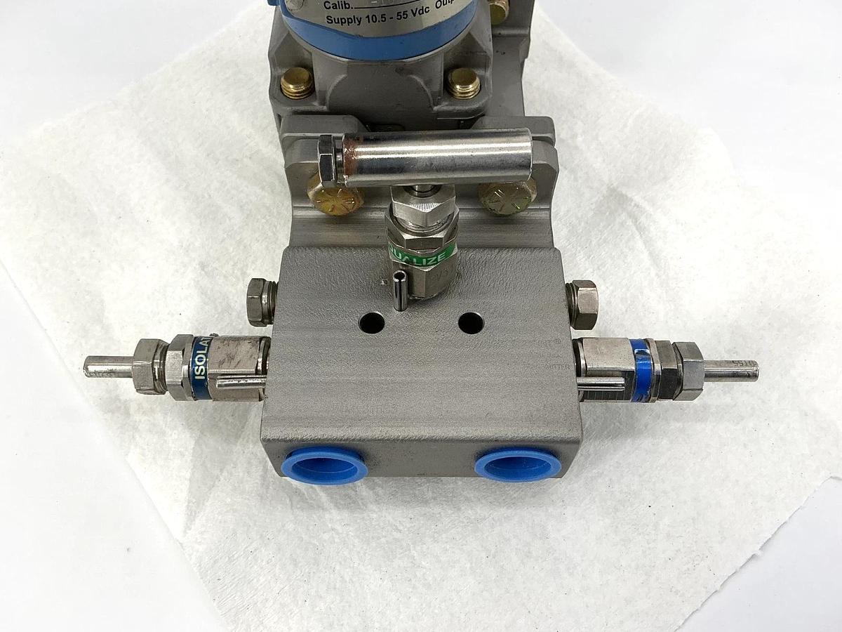 Used Rosemount 3051CD2A02A1AS5B3 Pressure Transmitter 3626PSI 10.5-55VDC