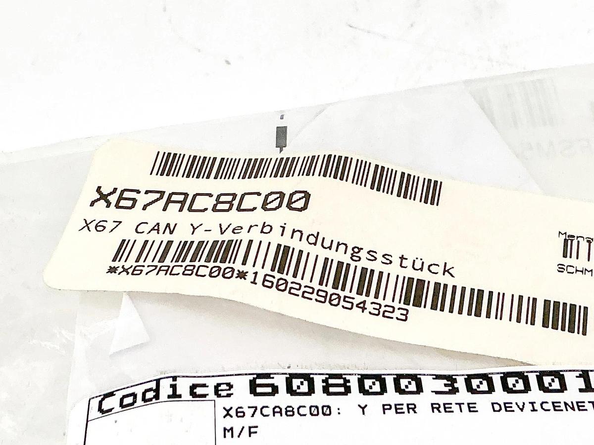 New ESHA X67AC8C00 Y Connector X67 1383252