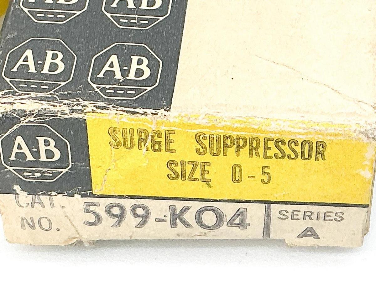 New Lot of 3 Allen Bradley 599-K04 Surge Suppressor Size 0-5 Ser.A