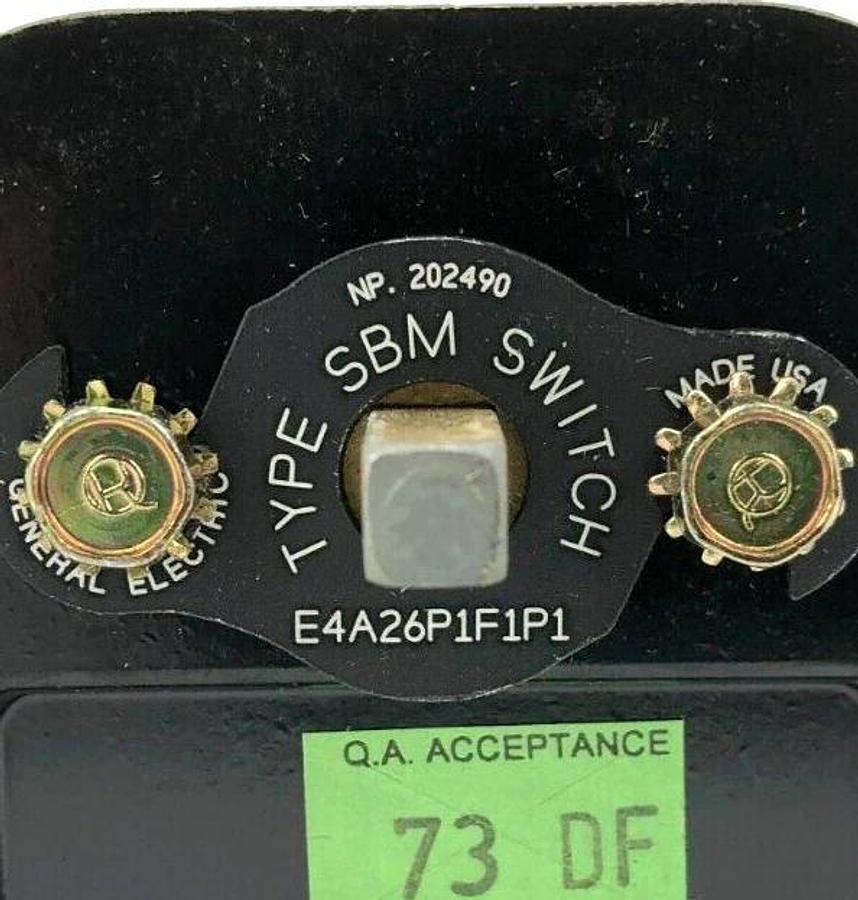 New GE General Electric E4A26P1F1P1 Type SBM Rotary Switch