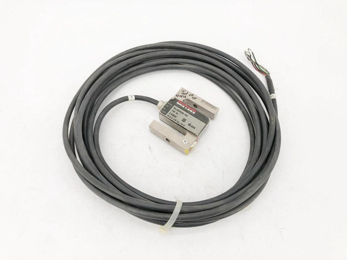 Used Rice Lake RL20000B-100 Load Cell 100lb