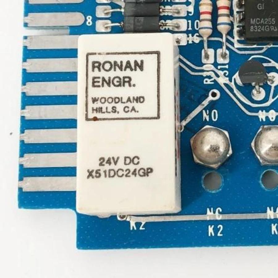 New Ronan X50D7-1-H Printed Circuit Board X51DC24GP 24VDC - No Box