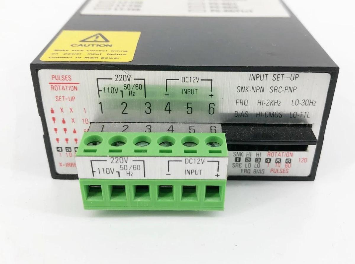 New Texmate LT-50 Tachometer 5-Digit 110/120VAC