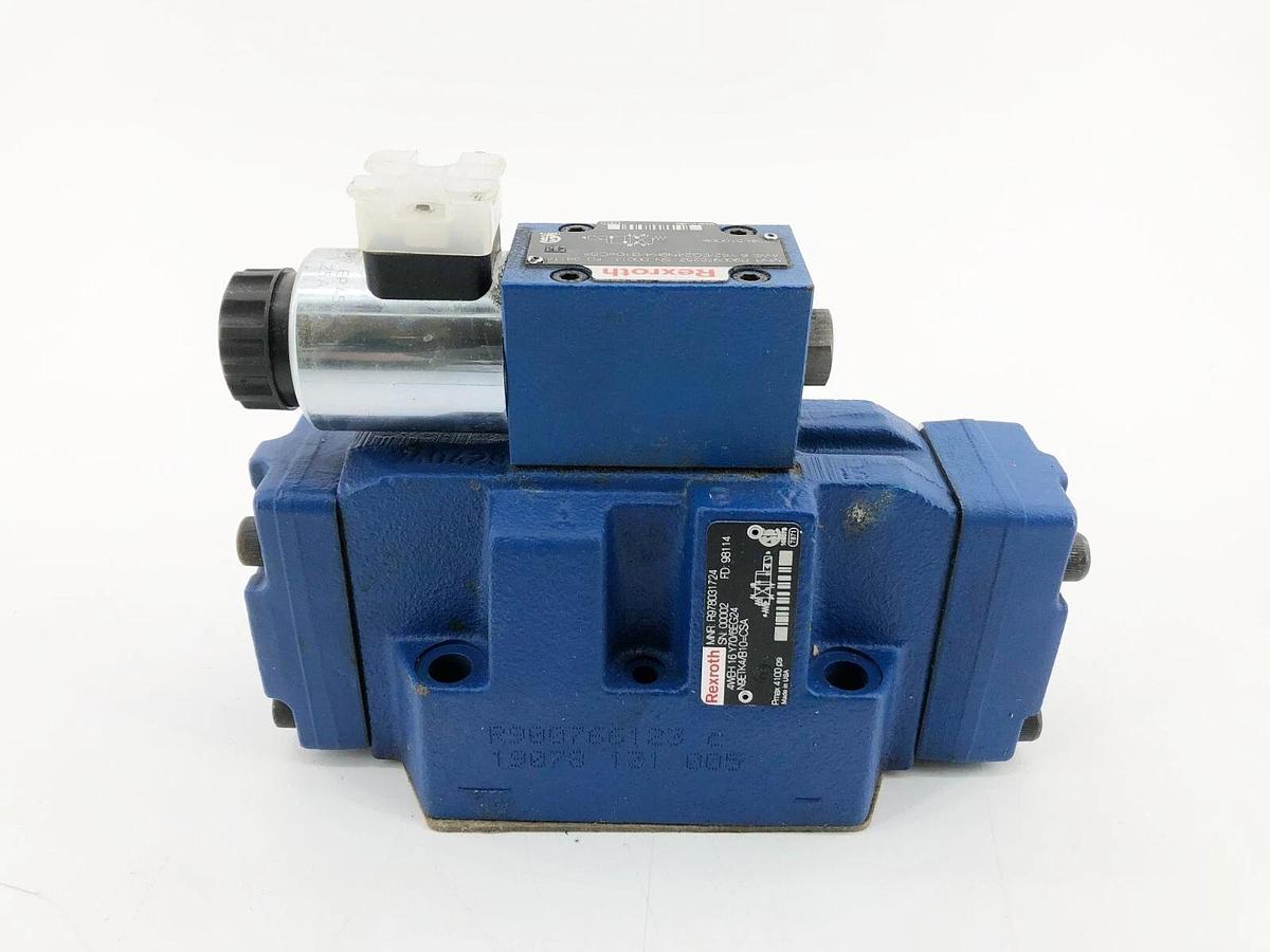 New Rexroth R978031724 Valve 4WEH 16 Y70/6EG24 N9ETK4/B10=CSA - No Box