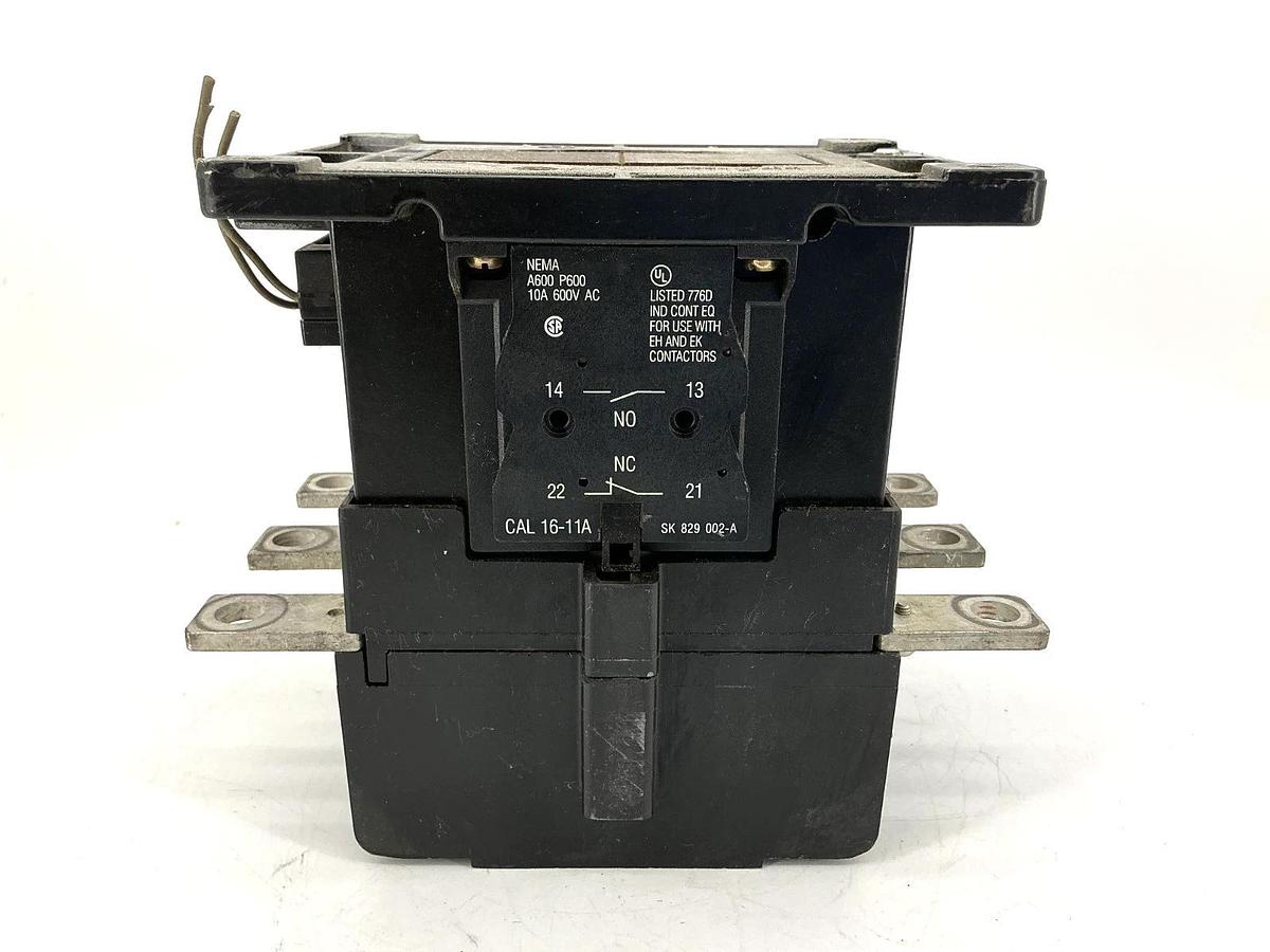 Used ABB EH-170C-*L Contactor 3P 3-Phase 230A 600V Coil 110/120V 50/60HZ EH170C*L