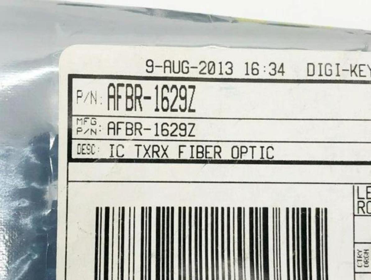 Lot of 7 New Broadcom Fiber Optic Transmitters 650 nm 50 Mbaud 50 m 21 mA 3.3 V
