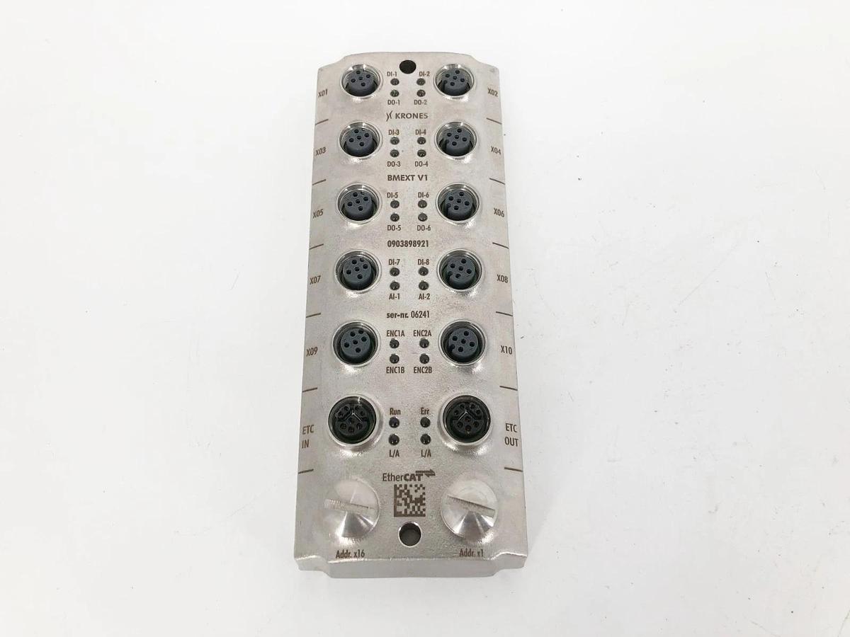 New Krones BMEXT V1 EtherCAT 0903898921 - No Box