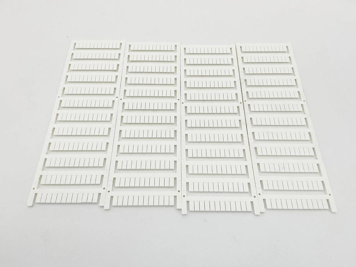 New Allen Bradley Pack of 4 1492-SM5X10 Marker Card Snap In 5X10mm Ser.A