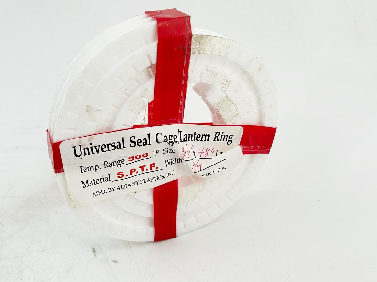 Albany Plastics LR375X075 Seal Cage Lantern Ring 3/8" X 48" S.P.T.F 3/4" Width