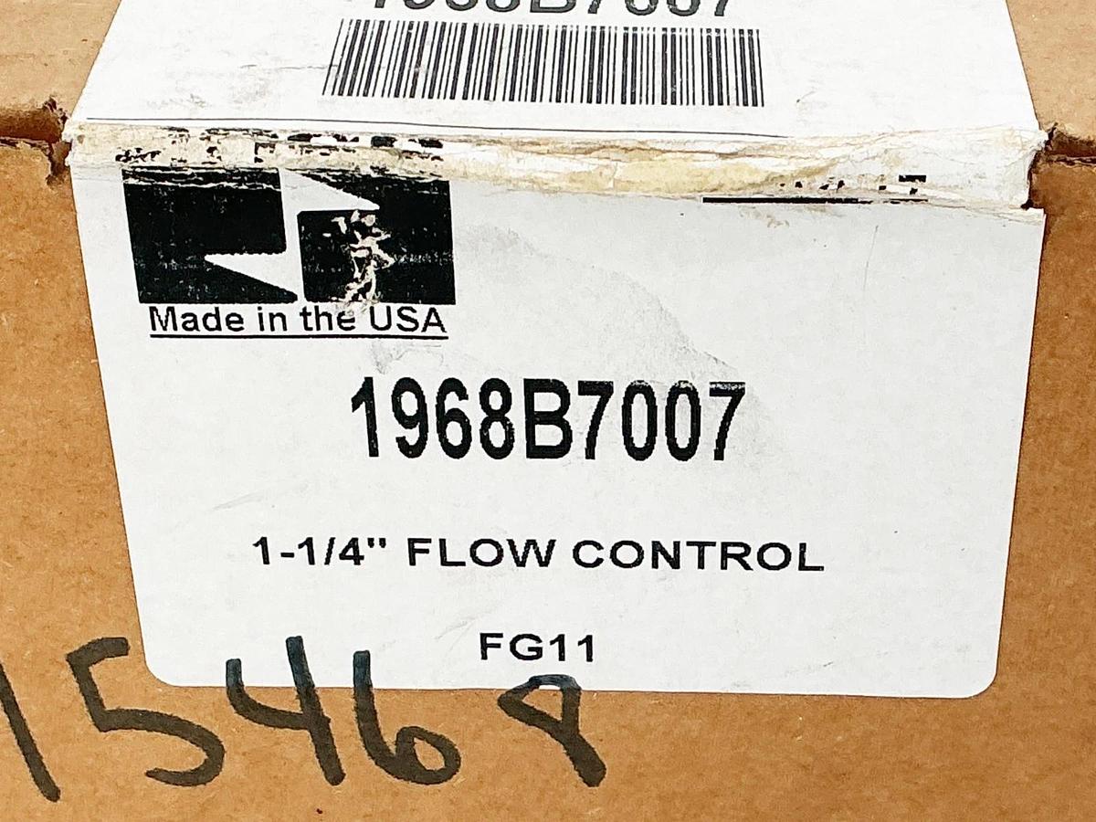 New Ross Controls 1968B7007 Flow Control Valve 19 Series 1-1/4" Port 1-1/4" Body